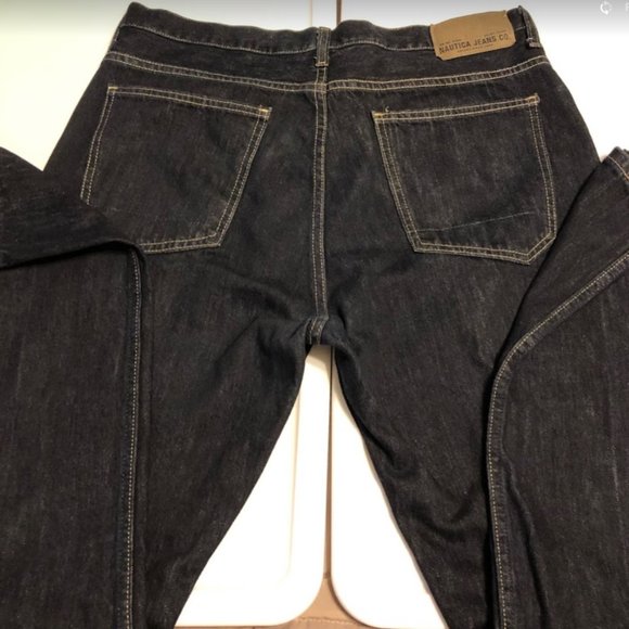 Nautica Men's Dark Wash Denim Jeans Gently Worn